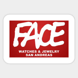 FACE watches & jewelry Sticker